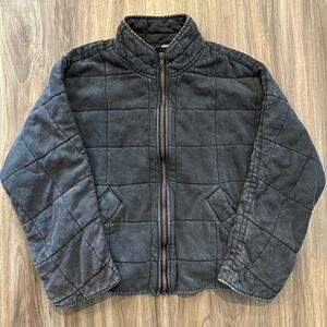 Free People Dolman Quilted Knit Jacket